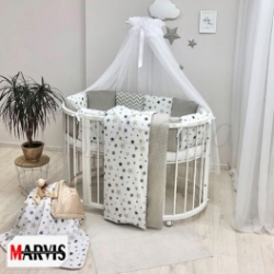 Lenjerie Baby Stars Grey